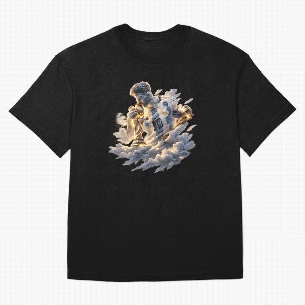 Lionel Messi ¨C Divine Number 10 Oversized T-Shirt Celebrate Classic Football Spirit in the FIFA World Cup 2026 Journey through Messi, CR7 and Mbappe Highlights, Brazil, Portugal and Argentina Pride, Champion Mindset, Group Stage Buzz, Knockout