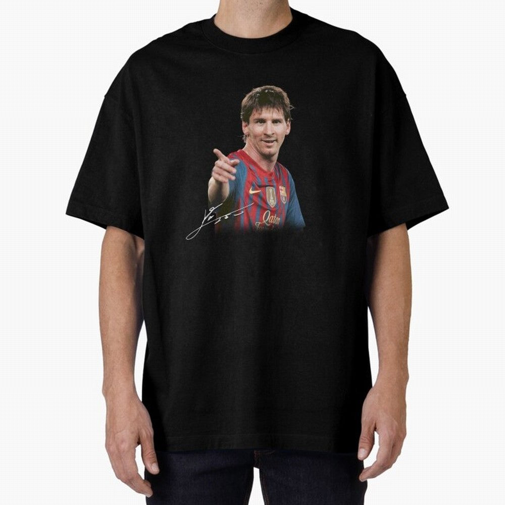 Messi T-Shirt ¡ª ¡°Young Messi¡± Graphic Tee Classic T-Shirt Join the Countdown to the FIFA World Cup 2026 Group Stage Journey through Neymar, Haaland and Cristiano Ronaldo Highlights, Brazil, Portugal and Argentina Pride, Match Day Excitement,