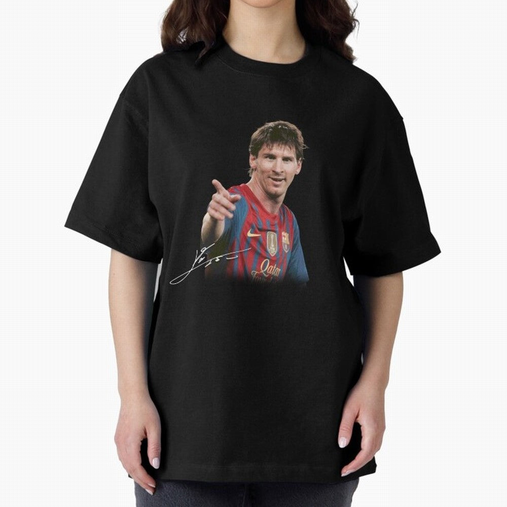 Messi T-Shirt ¡ª ¡°Young Messi¡± Graphic Tee Classic T-Shirt Join the Countdown to the FIFA World Cup 2026 Group Stage Journey through Neymar, Haaland and Cristiano Ronaldo Highlights, Brazil, Portugal and Argentina Pride, Match Day Excitement,