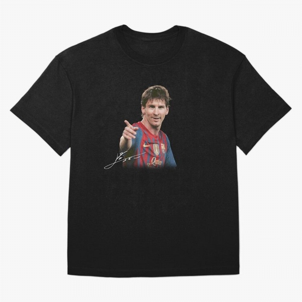 Messi T-Shirt ¡ª ¡°Young Messi¡± Graphic Tee Classic T-Shirt Join the Countdown to the FIFA World Cup 2026 Group Stage Journey through Neymar, Haaland and Cristiano Ronaldo Highlights, Brazil, Portugal and Argentina Pride, Match Day Excitement,