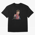 Messi T-Shirt ¡ª ¡°Young Messi¡± Graphic Tee Classic T-Shirt Join the Countdown to the FIFA World Cup 2026 Group Stage Journey through Neymar, Haaland and Cristiano Ronaldo Highlights, Brazil, Portugal and Argentina Pride, Match Day Excitement,