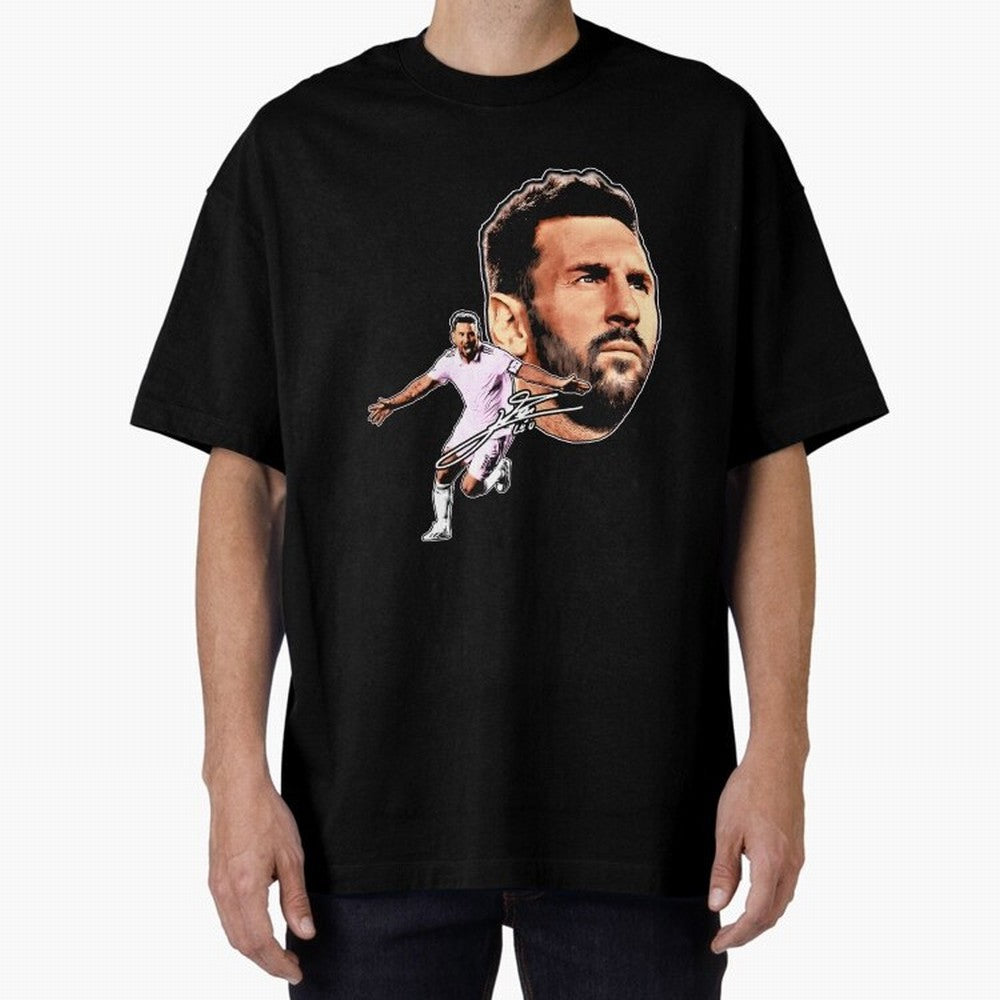 Lionel messi Retro Style Tee Bootleg big face vintage argentina Football Legend Classic T-Shirt Turn Up for FIFA World Cup 2026 Group Stage Made for CR7 and Messi, Argentina Energy, Game Day Rituals, Football Legends, Country Pride and the Road to