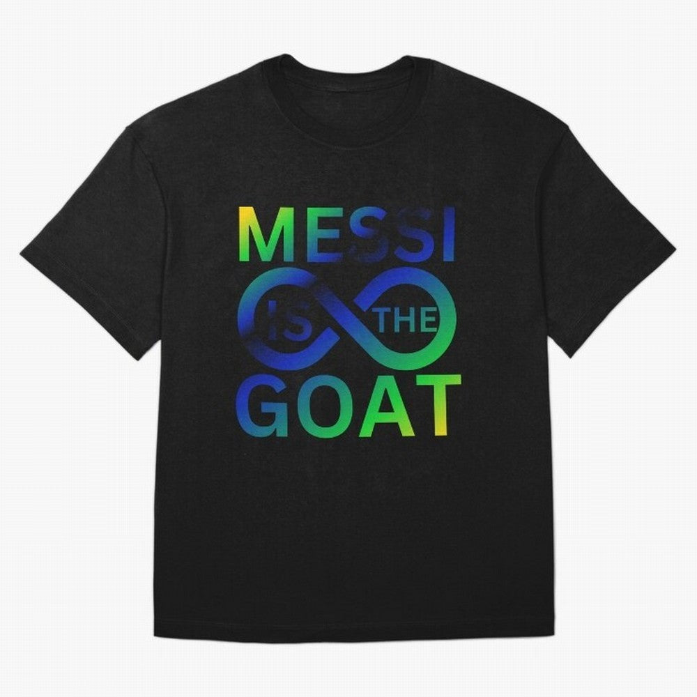 Messi is the GOAT Oversized T-Shirt Honor Match Day Hype around FIFA World Cup 2026 USA Canada Mexico, Haaland, France and Portugal, Fan Favorite Moments, National Team Passion, Big Match Drama and Soccer History; Ideal for Fans Who Follow Messi,