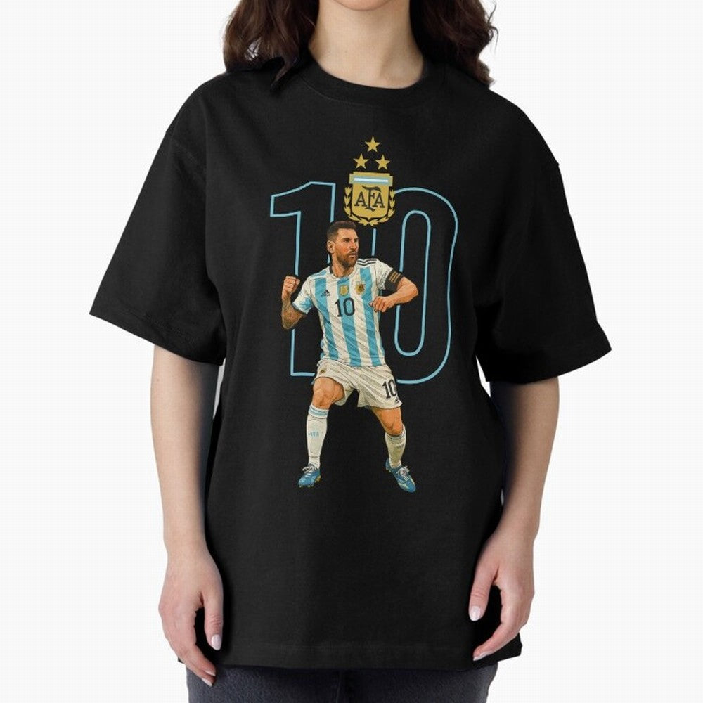 10 MESSI Classic T-Shirt Show Match Day Excitement for Global Football Passion for FIFA World Cup 2026, Connected to Haaland, Germany, Football History, Final Match Energy, Crowd Noise and Once in a Lifetime Moments; Built for Supporters Chasing