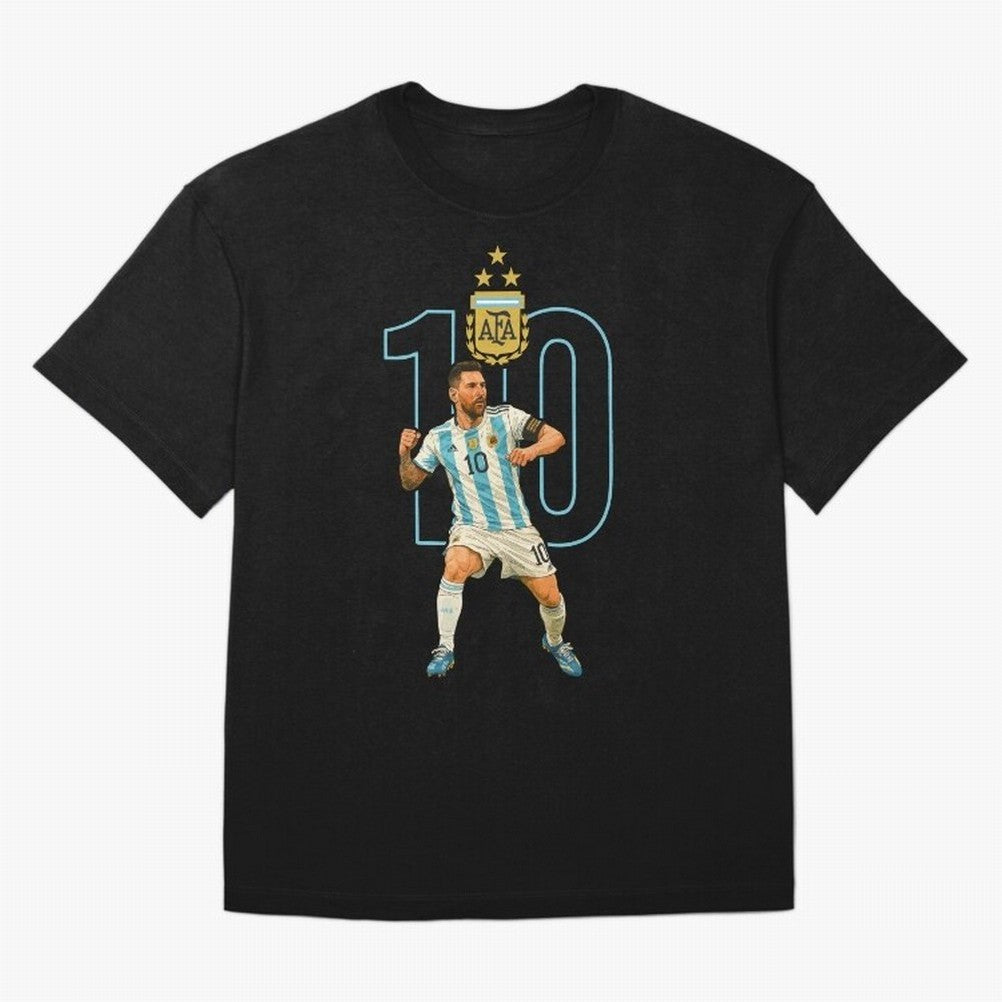 10 MESSI Classic T-Shirt Show Match Day Excitement for Global Football Passion for FIFA World Cup 2026, Connected to Haaland, Germany, Football History, Final Match Energy, Crowd Noise and Once in a Lifetime Moments; Built for Supporters Chasing