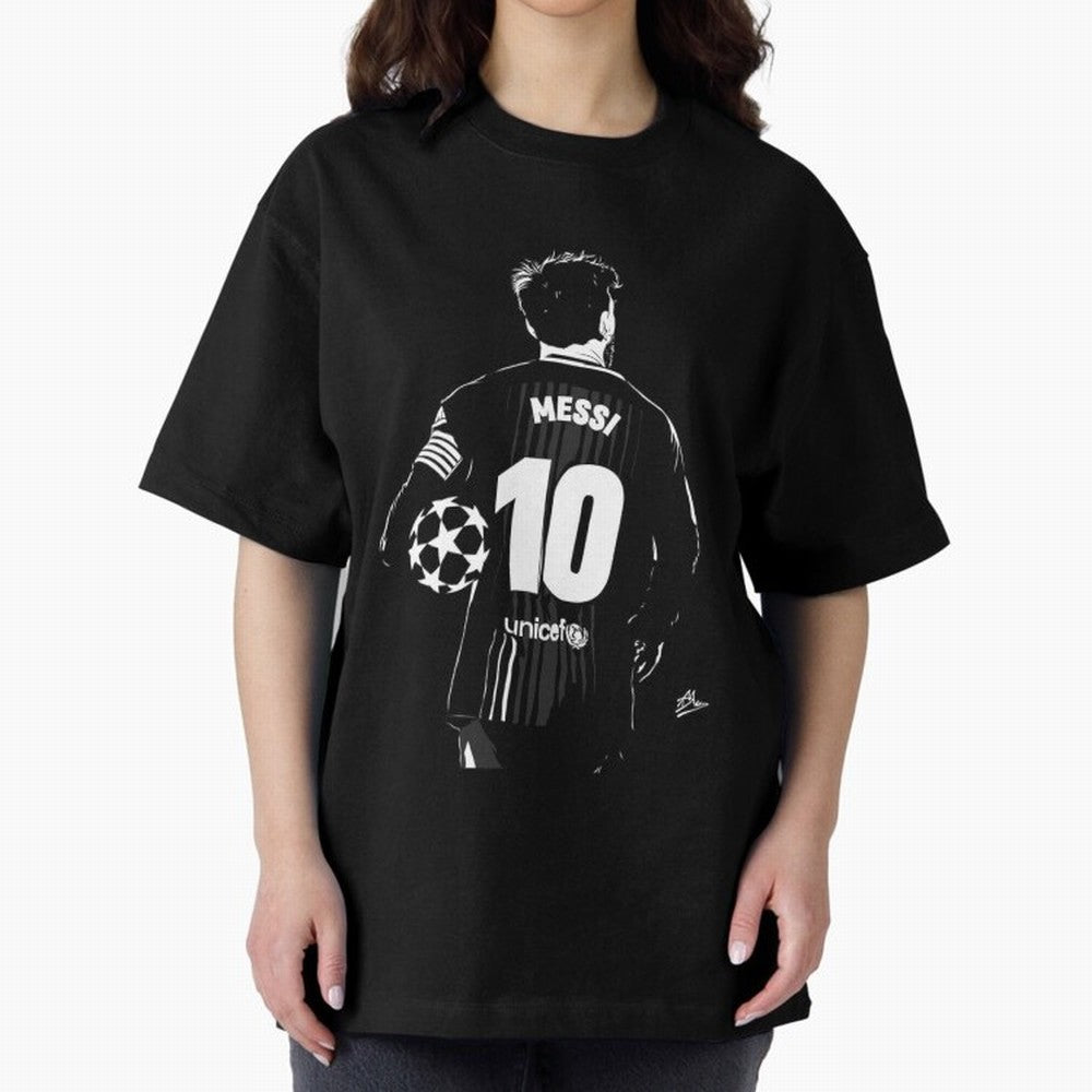 Lionel Messi Oversized T-Shirt Make Every Kick Count in Global Football Passion for FIFA World Cup 2026 Group Stage, Celebrating CR7, England, France and Netherlands, Global Supporter Spirit, Legendary Goals, National Colors and Tournament