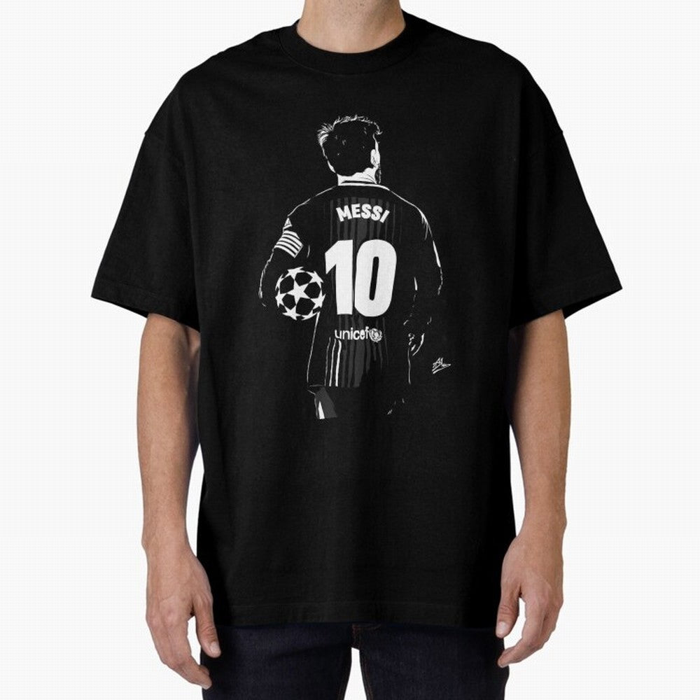 Lionel Messi Oversized T-Shirt Make Every Kick Count in Global Football Passion for FIFA World Cup 2026 Group Stage, Celebrating CR7, England, France and Netherlands, Global Supporter Spirit, Legendary Goals, National Colors and Tournament