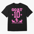 The Goat 10 Miami Champion Classic T-Shirt Make Game Day About Match Day Hype around FIFA World Cup 2026 USA Canada Mexico, Neymar, Haaland and Cristiano Ronaldo, Brazil, Global Supporter Spirit, Legendary Goals, National Colors and Tournament