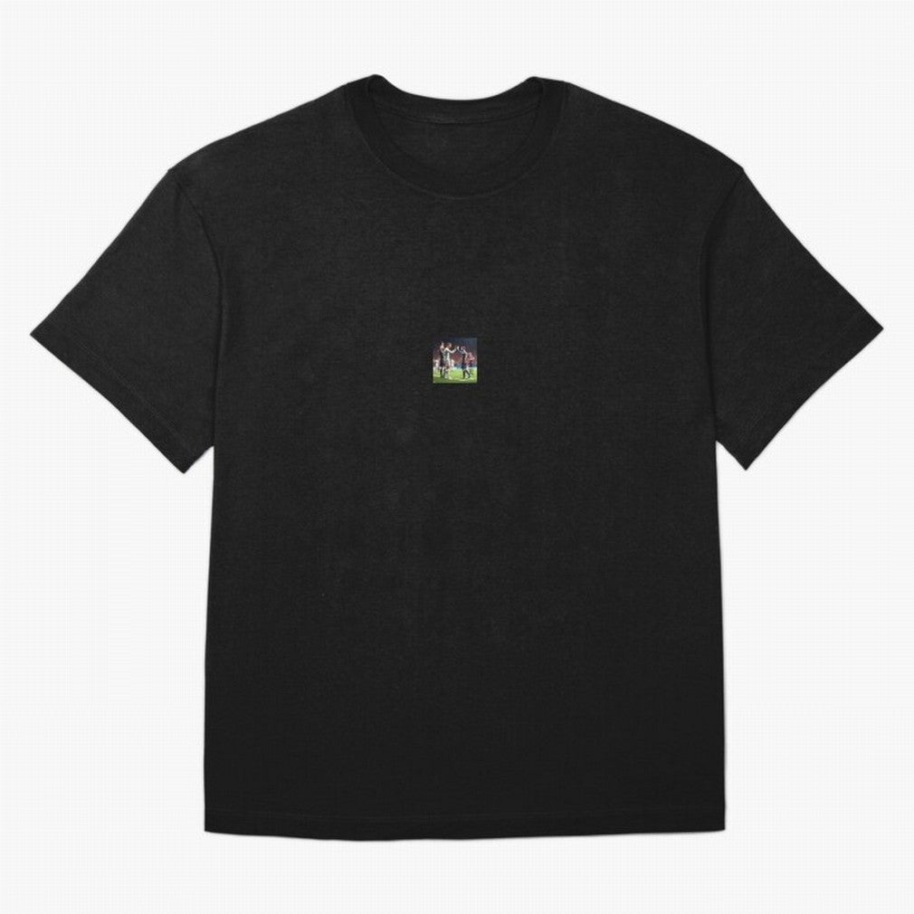 Messi and Ronaldo clap hands on the field, respect for GOATS Classic T-Shirt Relive Global Football Passion for FIFA World Cup 2026 USA Canada Mexico, Centered on Neymar, Haaland and Cristiano Ronaldo, Argentina, France and Brazil, Retro Football