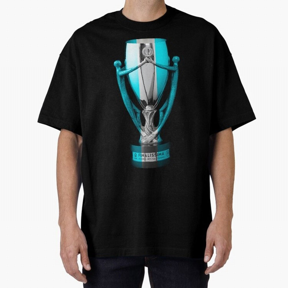 Final 2022 Oversized T-Shirt Follow the Final Road of Global Football Passion for FIFA World Cup 2026 USA Canada Mexico, Driven by Cristiano Ronaldo, Haaland and CR7, Brazil, Vintage Soccer Flavor, Modern Football Stars, National Flags and Final