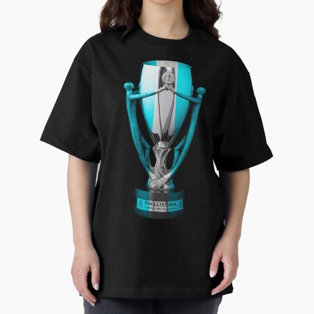 Final 2022 Oversized T-Shirt Follow the Final Road of Global Football Passion for FIFA World Cup 2026 USA Canada Mexico, Driven by Cristiano Ronaldo, Haaland and CR7, Brazil, Vintage Soccer Flavor, Modern Football Stars, National Flags and Final