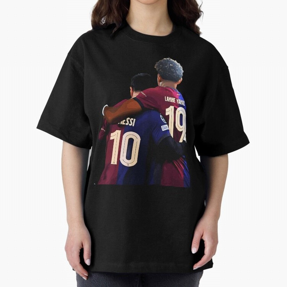 Lionel Messi and Foster child Classic T-Shirt Show Match Day Excitement for the FIFA World Cup 2026 Group Stage Journey through Cristiano Ronaldo Highlights, Argentina and Brazil Pride, Supporter Pride, Iconic Celebrations, Legendary Names and