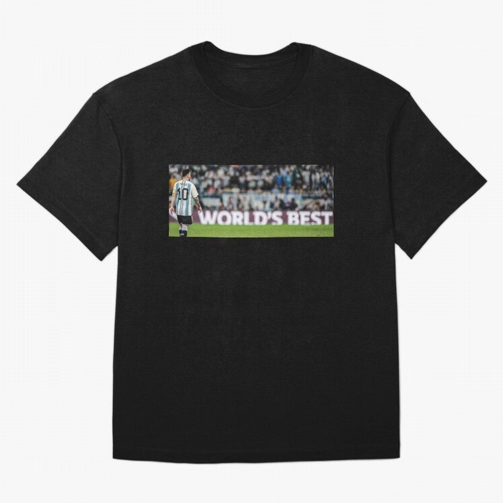 Argentina Leo Messi world best picture Oversized T-Shirt Remember Match Day Hype around FIFA World Cup 2026, Cristiano Ronaldo, Brazil, Portugal and Argentina, Classic Soccer Heritage, Championship Pressure, Fan Loyalty and International Pride;