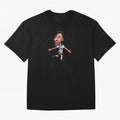 Lionel Messi Sticker Oversized T-Shirt Support the Legends of Global Football Passion for FIFA World Cup 2026 Group Stage, Centered on CR7, Portugal, Football Passion, Legendary Performances, Festival Vibes and Supporter Community; Made for