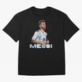 Lionel Messi Oversized T-Shirt Support Match Day Hype around FIFA World Cup 2026 Group Stage, Messi, CR7 and Mbappe, Netherlands, Classic Soccer Heritage, Championship Pressure, Fan Loyalty and International Pride; Perfect for Fans, Collectors,
