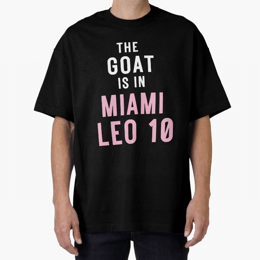 The Goat is in Miami - Leo 10 Essential T-Shirt Join the Global Buzz around FIFA World Cup 2026 USA Canada Mexico Spirit, Connected to Argentina, Cristiano Ronaldo, Haaland and CR7, Championship Spirit, Famous Goals, Roaring Crowds and