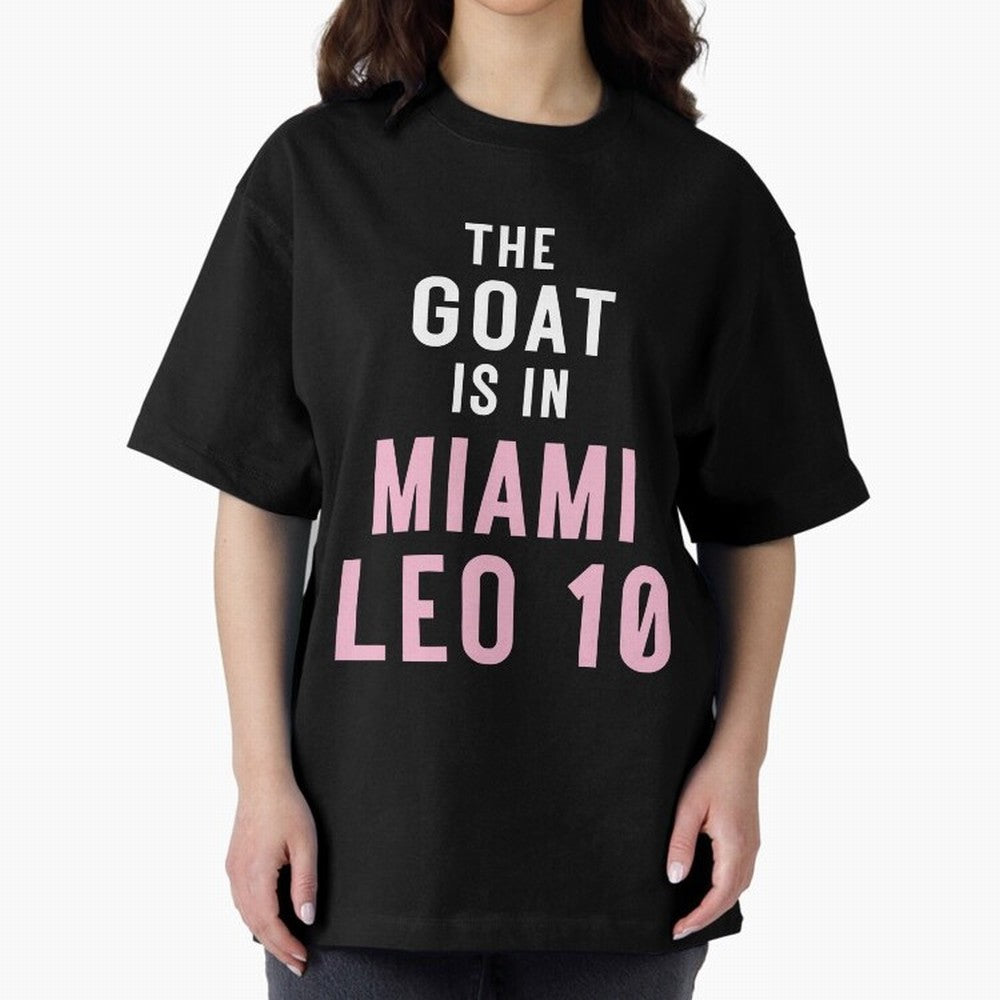 The Goat is in Miami - Leo 10 Essential T-Shirt Join the Global Buzz around FIFA World Cup 2026 USA Canada Mexico Spirit, Connected to Argentina, Cristiano Ronaldo, Haaland and CR7, Championship Spirit, Famous Goals, Roaring Crowds and