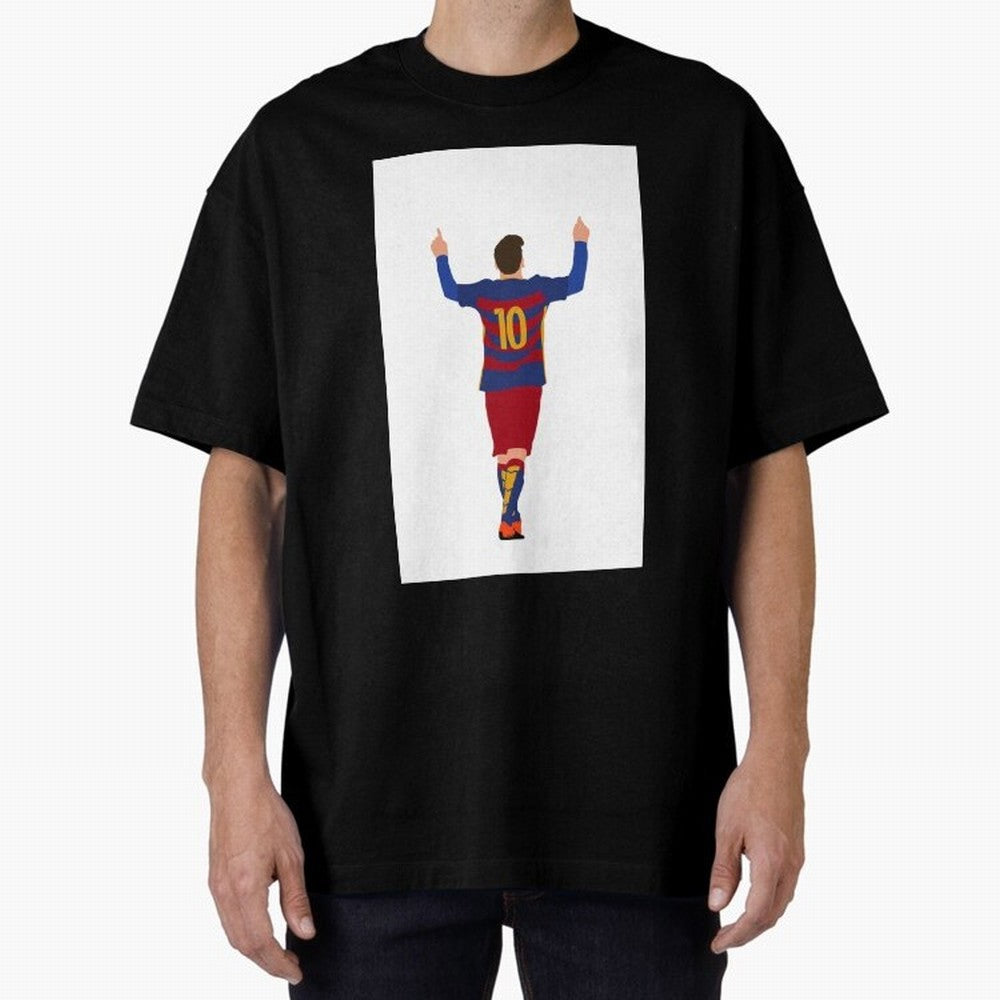 Lionel Messi - FC Barcelona Essential T-Shirt Carry the Dream of FIFA World Cup 2026 Group Stage Capturing Haaland and Mbappe, Argentina Energy, Champion Mindset, Group Stage Buzz, Knockout Tension and Passionate Fan Culture; Ideal for Football