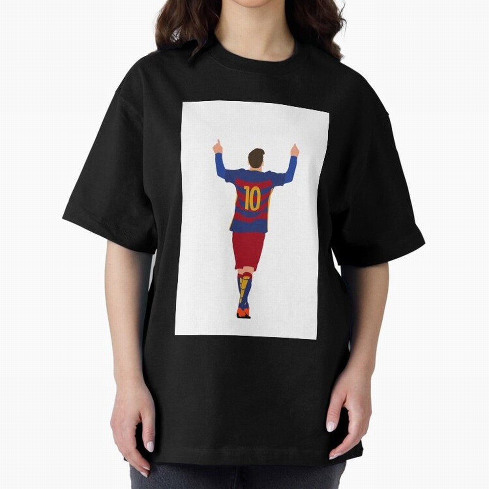 Lionel Messi - FC Barcelona Essential T-Shirt Carry the Dream of FIFA World Cup 2026 Group Stage Capturing Haaland and Mbappe, Argentina Energy, Champion Mindset, Group Stage Buzz, Knockout Tension and Passionate Fan Culture; Ideal for Football