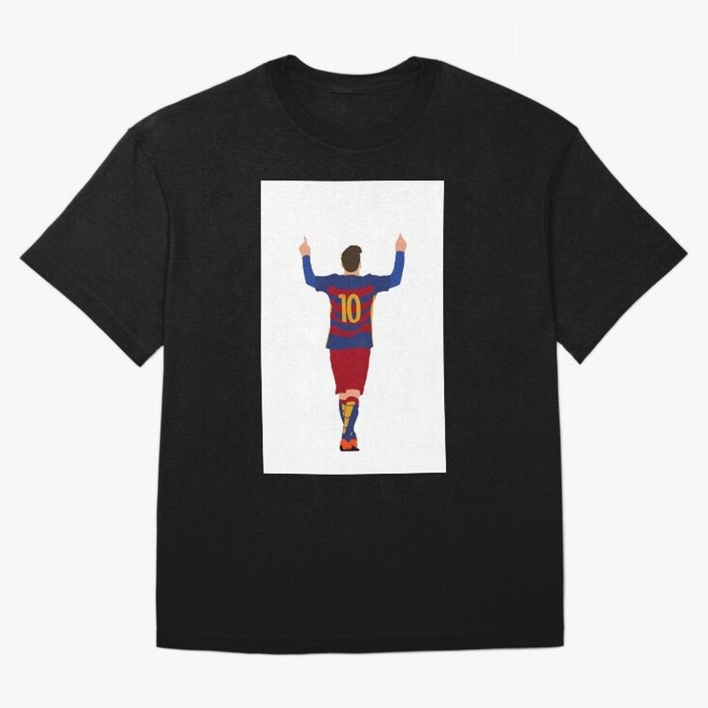 Lionel Messi - FC Barcelona Essential T-Shirt Carry the Dream of FIFA World Cup 2026 Group Stage Capturing Haaland and Mbappe, Argentina Energy, Champion Mindset, Group Stage Buzz, Knockout Tension and Passionate Fan Culture; Ideal for Football