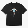 Messi Goal World Cup 2022 Oversized T-Shirt Share FIFA World Cup 2026 USA Canada Mexico with Haaland and Mbappe, Argentina Energy, Game Day Rituals, Football Legends, Country Pride and the Road to the Final; Perfect for Fans, Collectors, Family