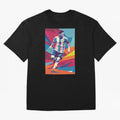Messi in action Graphic poster design Classic T-Shirt Celebrate Unforgettable Nights in Global Football Passion for FIFA World Cup 2026 USA Canada Mexico, Capturing Cristiano Ronaldo, Haaland and CR7, Germany, Retro Football Energy, Iconic