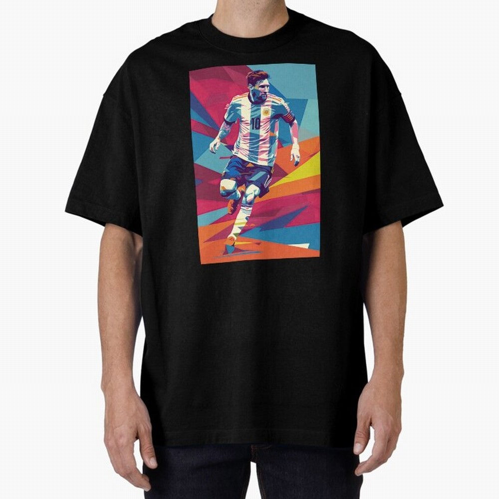 Messi in action Graphic poster design Classic T-Shirt Celebrate Unforgettable Nights in Global Football Passion for FIFA World Cup 2026 USA Canada Mexico, Capturing Cristiano Ronaldo, Haaland and CR7, Germany, Retro Football Energy, Iconic
