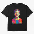 Messi wpap pop art Classic T-Shirt Show Match Day Excitement for the FIFA World Cup 2026 Group Stage Journey through Messi, Neymar and Mbappe Highlights, Spain and Netherlands Pride, Fan Favorite Moments, National Team Passion, Big Match Drama and