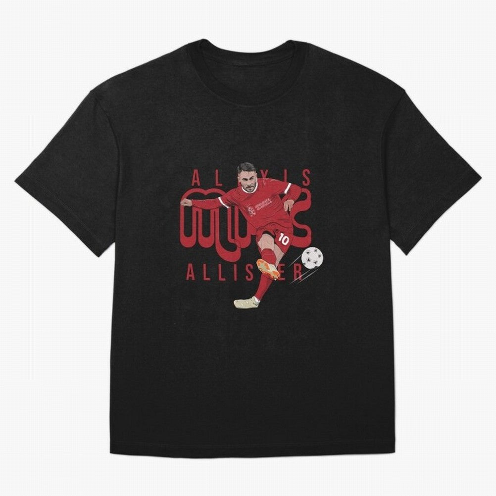 Alexis Mac Allister Liverpool Classic T-Shirt Bring Global Tournament Vibes to FIFA World Cup 2026 Spirit, Filled with France and Portugal, CR7 and Messi, Champion Mindset, Group Stage Buzz, Knockout Tension and Passionate Fan Culture; Great for