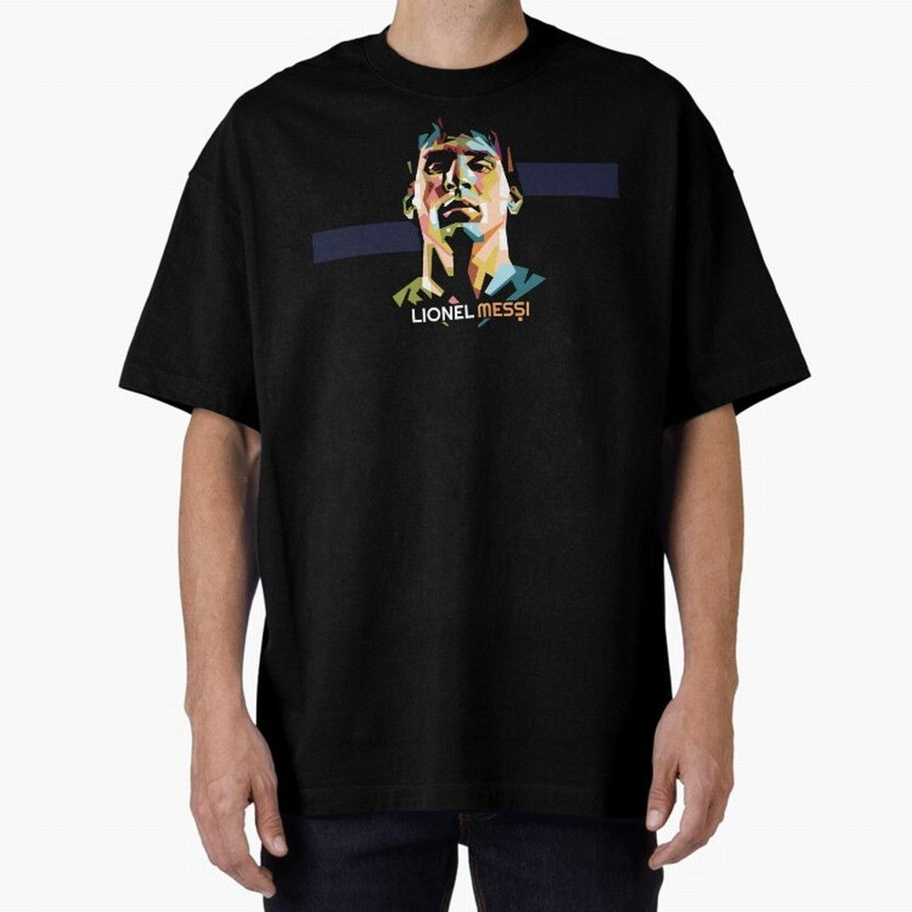 Lionel Messi Magic Oversized T-Shirt Bring Supporter Culture to FIFA World Cup 2026 Spirit, Inspired by England, Messi, Neymar and Mbappe, Supporter Pride, Iconic Celebrations, Legendary Names and Global Match Day Energy; Perfect for Fans,