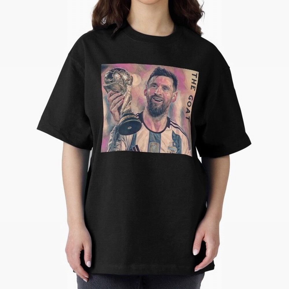 Messi T-Shirt Oversized T-Shirt Discover FIFA World Cup 2026 USA Canada Mexico with Cristiano Ronaldo, Portugal Energy, Game Day Rituals, Football Legends, Country Pride and the Road to the Final; Built for Supporters Chasing Trophy Dreams, Final