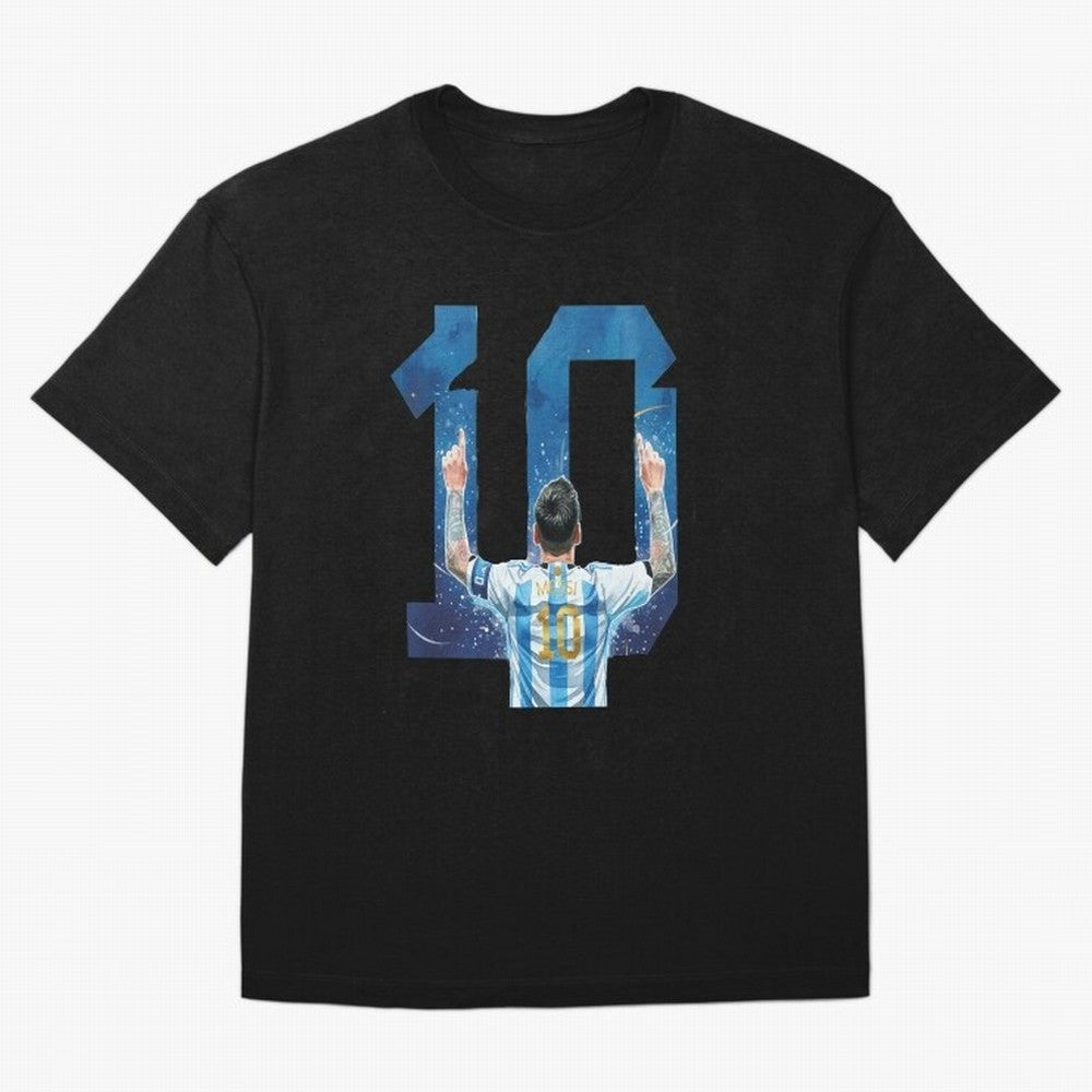 Messi 10 Argentina Oversized T-Shirt Treasure Match Day Hype around FIFA World Cup 2026 USA Canada Mexico, Neymar, Haaland and Cristiano Ronaldo, Spain and Netherlands, Football Festival Excitement, Trophy Ambitions, Country Rivalries and Star