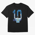 Messi 10 Argentina Oversized T-Shirt Treasure Match Day Hype around FIFA World Cup 2026 USA Canada Mexico, Neymar, Haaland and Cristiano Ronaldo, Spain and Netherlands, Football Festival Excitement, Trophy Ambitions, Country Rivalries and Star