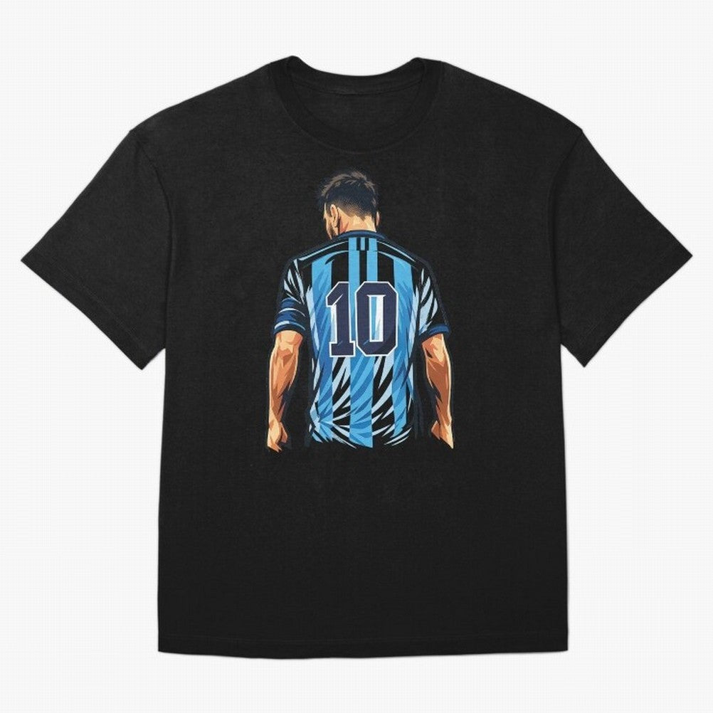 Messi 10 legend Oversized T-Shirt Remember Iconic Moments from Match Day Hype around FIFA World Cup 2026 USA Canada Mexico, Cristiano Ronaldo, Haaland and CR7, England and Germany, Worldwide Fan Energy, Dramatic Goals, Stadium Lights and