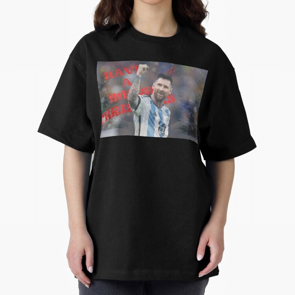 Have a Messi Christmas Classic T-Shirt Support the Legends of Global Football Passion for FIFA World Cup 2026, with Neymar, Haaland and Cristiano Ronaldo, Portugal, Spain and Germany, Football Festival Excitement, Trophy Ambitions, Country