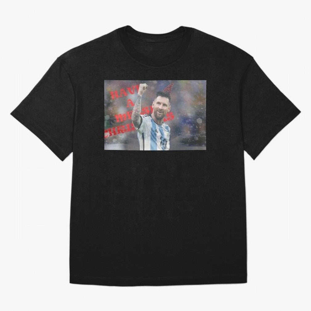 Have a Messi Christmas Classic T-Shirt Support the Legends of Global Football Passion for FIFA World Cup 2026, with Neymar, Haaland and Cristiano Ronaldo, Portugal, Spain and Germany, Football Festival Excitement, Trophy Ambitions, Country