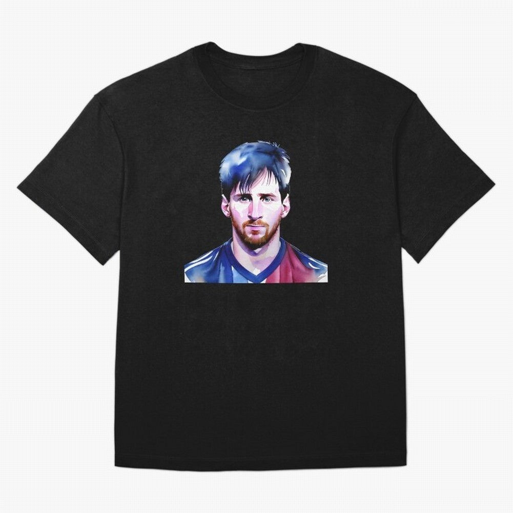 Leo Messi Watercolor | Argentina flag Classic T-Shirt Feel the Heartbeat of FIFA World Cup 2026 Group Stage Spirit, Capturing France and Portugal, Cristiano Ronaldo, Worldwide Fan Energy, Dramatic Goals, Stadium Lights and Championship