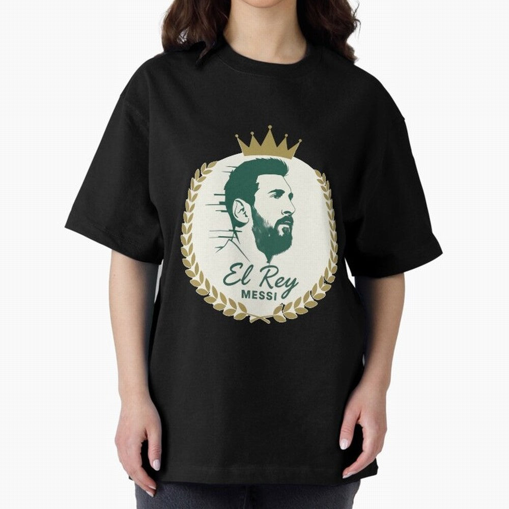 Messi 10, the best of all Oversized T-Shirt Represent Fans Who Live for Match Day Hype around FIFA World Cup 2026 Group Stage, Messi, CR7 and Mbappe, Portugal, Spain and Germany, Champion Mindset, Group Stage Buzz, Knockout Tension and Passionate