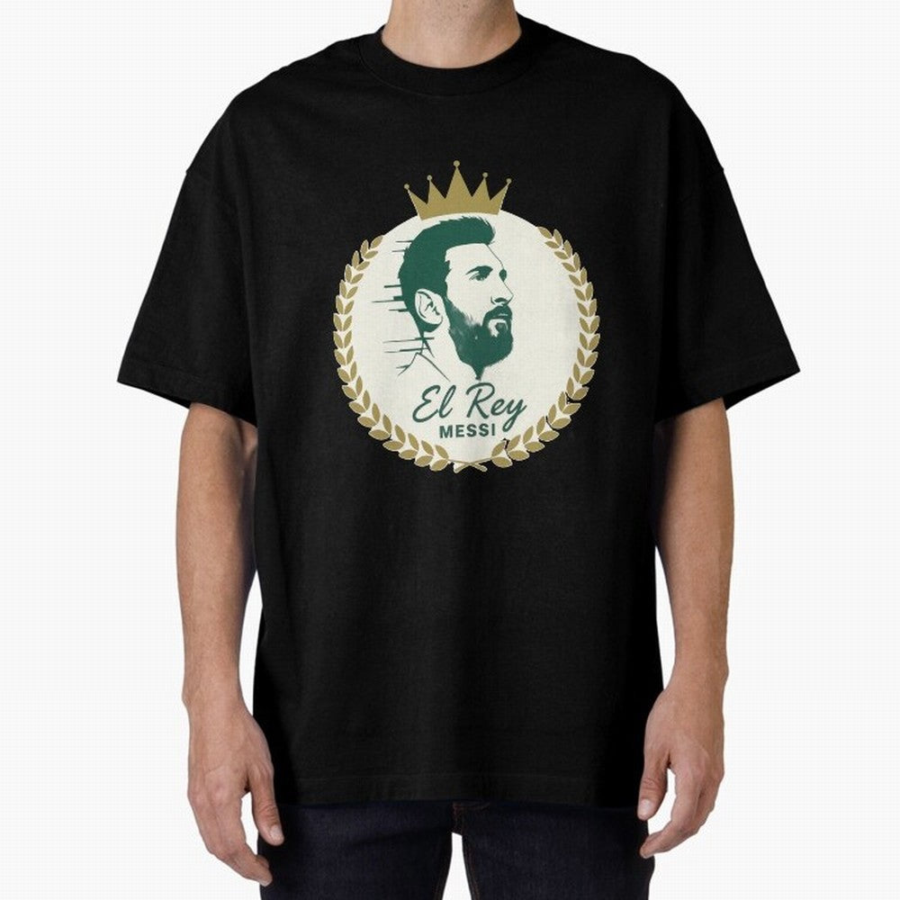 Messi 10, the best of all Oversized T-Shirt Represent Fans Who Live for Match Day Hype around FIFA World Cup 2026 Group Stage, Messi, CR7 and Mbappe, Portugal, Spain and Germany, Champion Mindset, Group Stage Buzz, Knockout Tension and Passionate