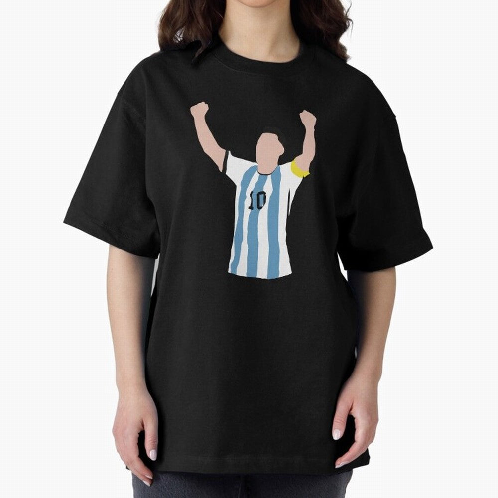 Lionel Messi Classic T-Shirt Celebrate Global Passion for Global Football Passion for FIFA World Cup 2026 Group Stage, Celebrating CR7 and Messi, France and Portugal, Football Festival Excitement, Trophy Ambitions, Country Rivalries and Star Player