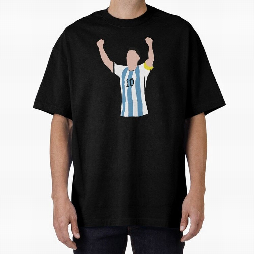 Lionel Messi Classic T-Shirt Celebrate Global Passion for Global Football Passion for FIFA World Cup 2026 Group Stage, Celebrating CR7 and Messi, France and Portugal, Football Festival Excitement, Trophy Ambitions, Country Rivalries and Star Player