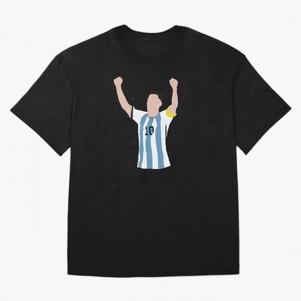 Lionel Messi Classic T-Shirt Celebrate Global Passion for Global Football Passion for FIFA World Cup 2026 Group Stage, Celebrating CR7 and Messi, France and Portugal, Football Festival Excitement, Trophy Ambitions, Country Rivalries and Star Player