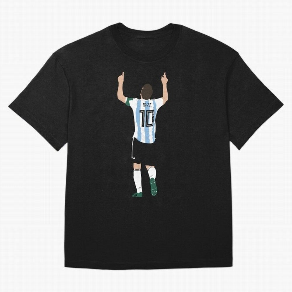 Messi minimalist design Classic T-Shirt Build Match Day Hype around FIFA World Cup 2026 Group Stage, Cristiano Ronaldo, Haaland and CR7, Brazil, Portugal and Argentina, Soccer Culture, Superstar Moments, National Team Dreams and Competitive Fire;