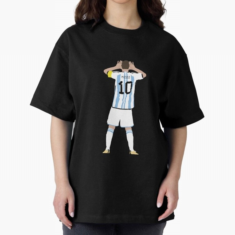 Messi minimalist design Classic T-Shirt Celebrate Rivalries and Pride in Global Football Passion for FIFA World Cup 2026 Group Stage, Connected to Cristiano Ronaldo, Portugal, Retro Football Energy, Iconic Rivalries, Trophy Chase Drama and Stadium