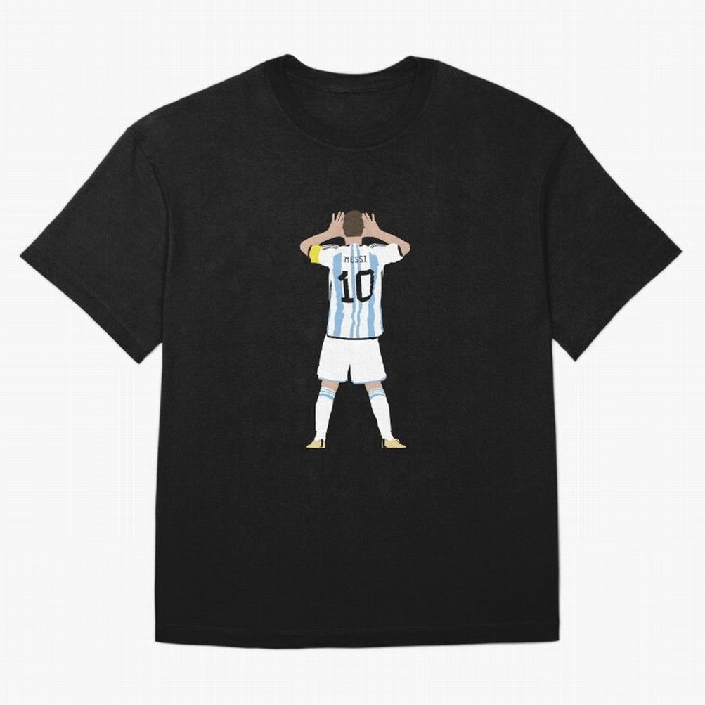 Messi minimalist design Classic T-Shirt Celebrate Rivalries and Pride in Global Football Passion for FIFA World Cup 2026 Group Stage, Connected to Cristiano Ronaldo, Portugal, Retro Football Energy, Iconic Rivalries, Trophy Chase Drama and Stadium