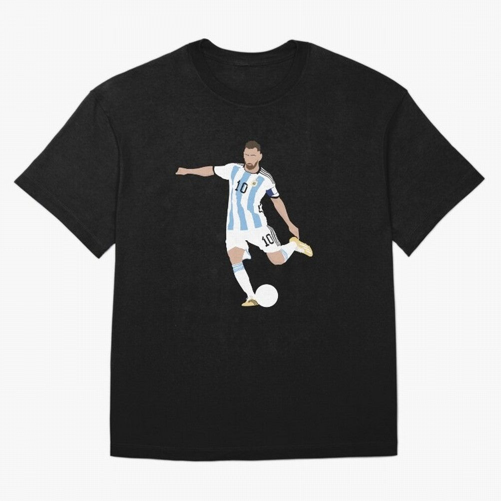 Messi minimalist design Classic T-Shirt Bring Home the FIFA World Cup 2026 Group Stage Journey through Messi Highlights, Spain and Netherlands Pride, Match Day Excitement, Supporter Culture, Golden Goals and Global Football Passion; Ideal for