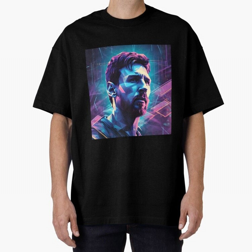 Lionel Messi is going to MLS club Inter Miami Oversized T-Shirt Celebrate Fan Culture around Match Day Hype around FIFA World Cup 2026, Mbappe, England, France and Netherlands, Supporter Pride, Iconic Celebrations, Legendary Names and Global Match