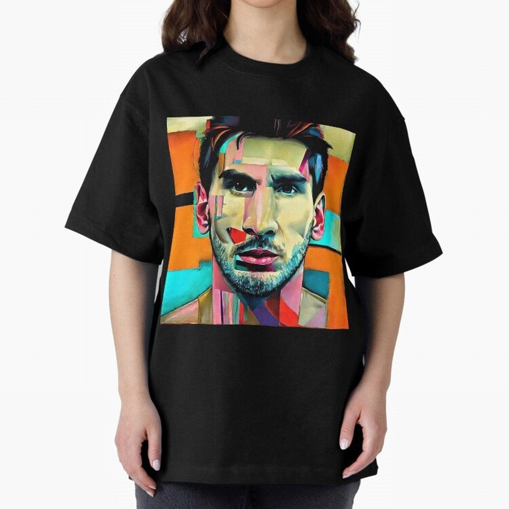 Messi on modern art Classic T-Shirt Turn Up for the FIFA World Cup 2026 Journey through Cristiano Ronaldo Highlights, Germany Pride, Game Day Rituals, Football Legends, Country Pride and the Road to the Final; Ideal for Passionate Fans Who Love