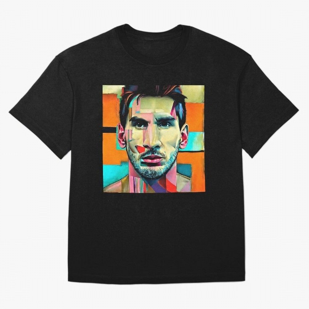 Messi on modern art Classic T-Shirt Turn Up for the FIFA World Cup 2026 Journey through Cristiano Ronaldo Highlights, Germany Pride, Game Day Rituals, Football Legends, Country Pride and the Road to the Final; Ideal for Passionate Fans Who Love