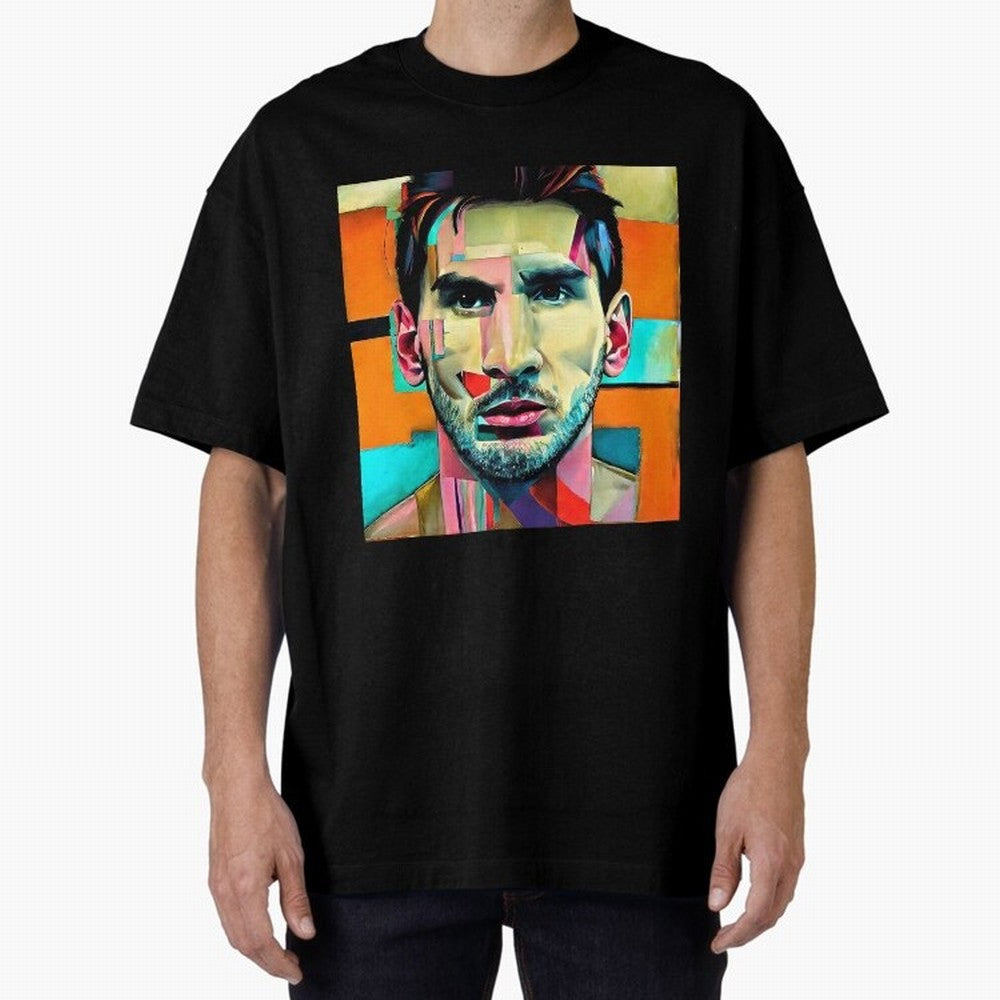 Messi on modern art Classic T-Shirt Turn Up for the FIFA World Cup 2026 Journey through Cristiano Ronaldo Highlights, Germany Pride, Game Day Rituals, Football Legends, Country Pride and the Road to the Final; Ideal for Passionate Fans Who Love